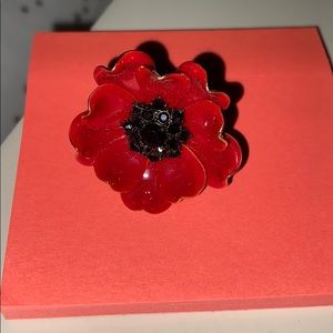 Kate spade poppy ring